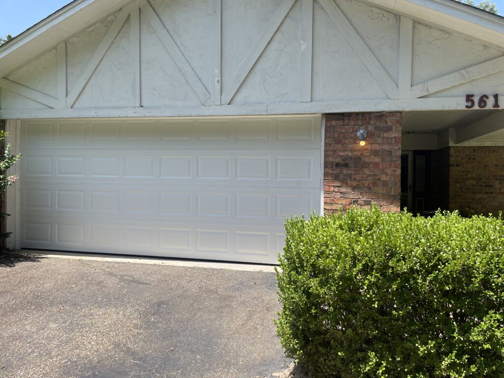 Garage door replacement options on display